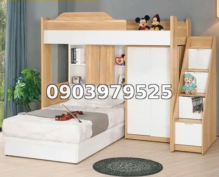 Giường tầng đa năng GT012