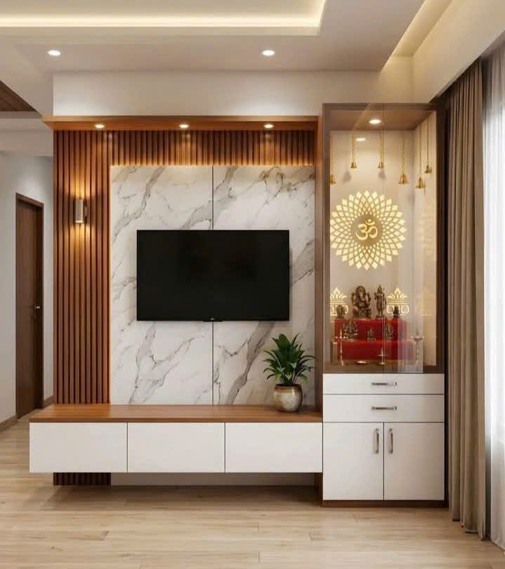 Kệ vách tivi KTV004
