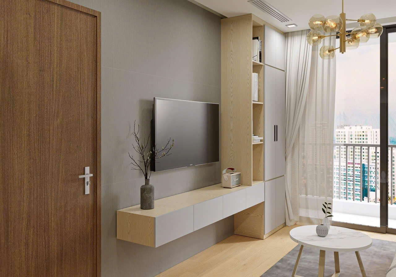 Kệ vách tivi KTV082
