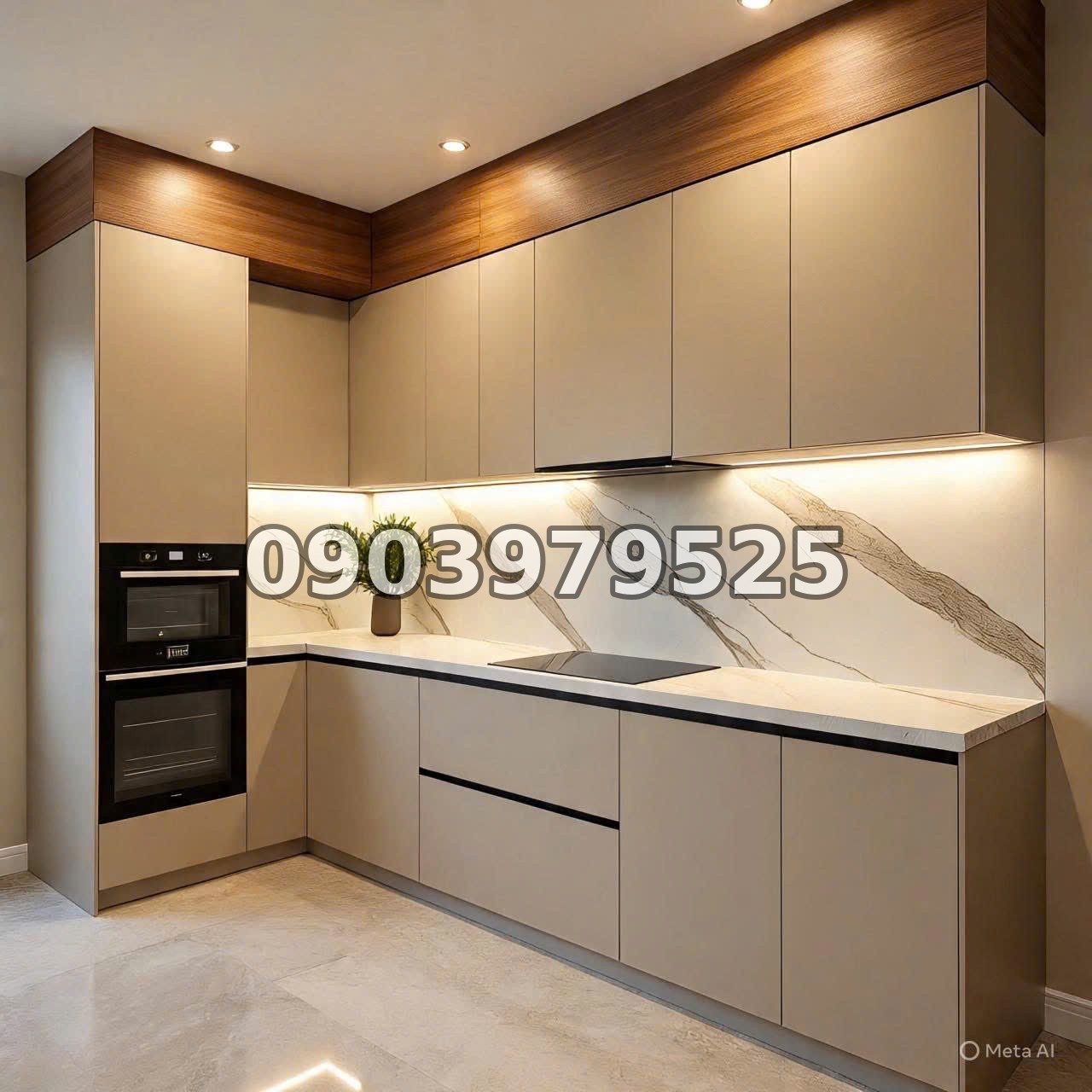 Nội thất phòng bếp PB012