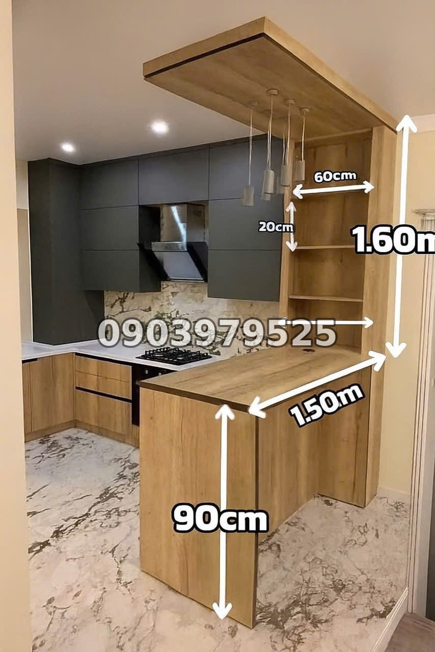Nội thất phòng bếp PB024