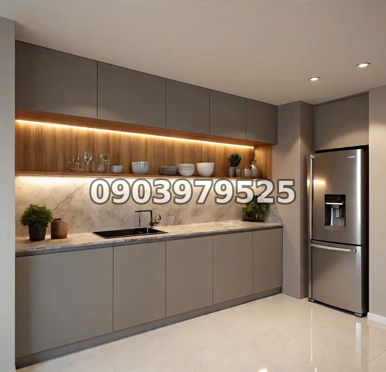 Nội thất phòng bếp PB032