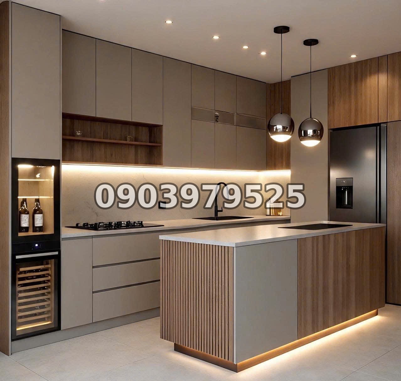 Nội thất phòng bếp PB033